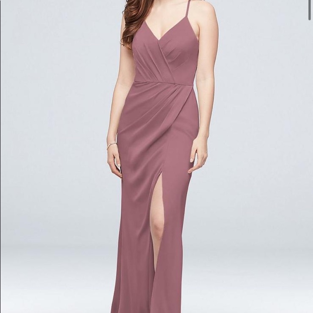 David’s bridal bridesmaid dress